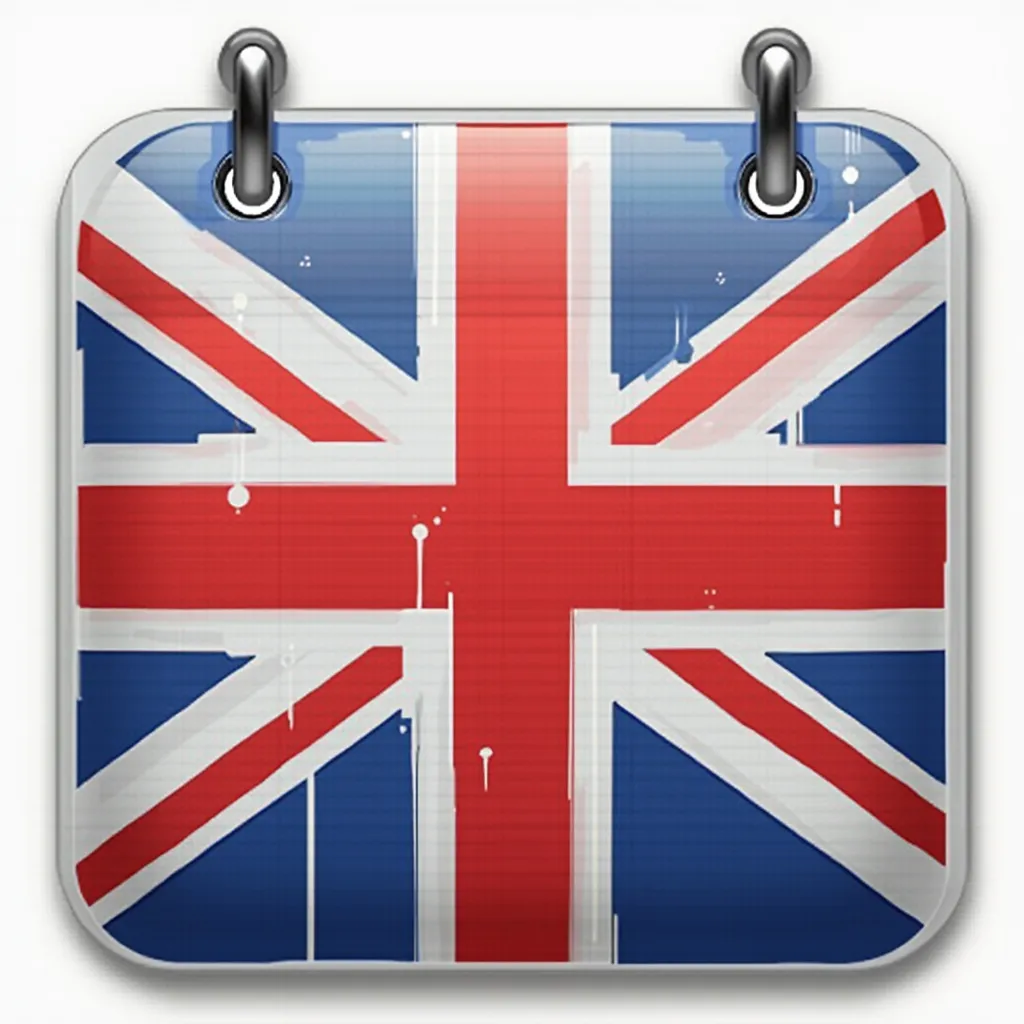 Calendar icon representing UK business events