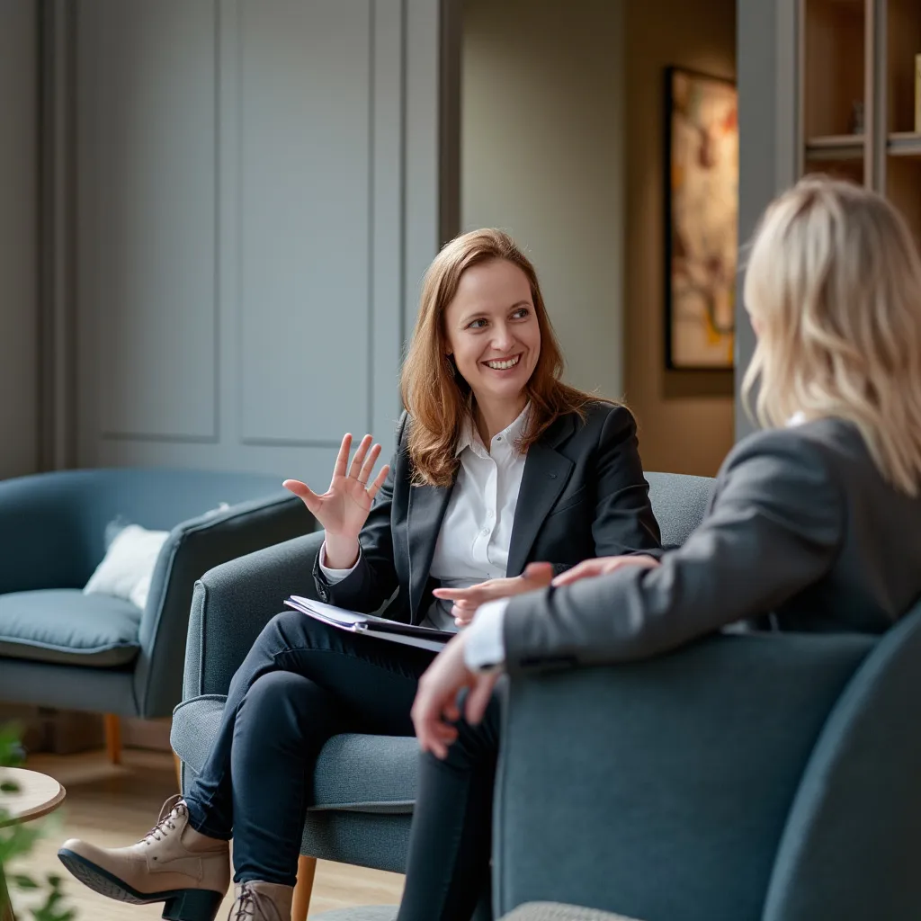 One-on-one coaching session in UK